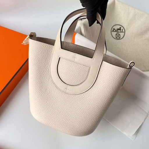 In The Loop Clemence & Swift I2 Creamy White Gold Hardware Ghw 18cm Full Handmade