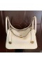 Lindy Clemence i2 Creamy white Gold Hardware 30cm Full Handmade