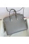 Birkin Epsom Sellier 0L Grey Gold Hardware GHW 25cm Full Handmade