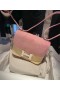 Constance Suede 5T Rose pink Silver Hardware 19cm Full Handmade