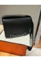 Geta Chevre ck89 Black Silver Hardware 20cm Full Handmade