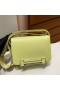 New Geta Chevre R9 Lemon yellow Silver Hardware 20cm Full Handmade