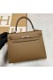 Kelly Epsom 3G chestnut color Rose Gold Hardware 25cm Full Handmade