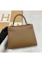 Kelly Epsom 3G chestnut color Rose Gold Hardware 25cm Full Handmade