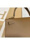 Kelly Epsom 3G chestnut color Rose Gold Hardware 25cm Full Handmade
