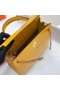 Kelly Shiny alligator Crocodile 9D Amber yellow Gold Hardware 25cm Full Handmade
