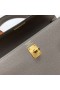 Kelly Epsom M8 gris ashpite Gold Hardware Ghw 25cm Full Handmade