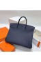 Birkin Togo 2Z Midnight blue Gold Hardware Ghw 40cm Full Handmade