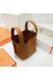 Picotin Clemence Ck37 Golden Brown Gold Hardware Ghw 18cm Full Handmade