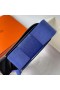 Geta Chevre 7T Bright Blue Silver Hardware Phw 20cm Full Handmade