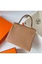 Kelly Togo 0M Tea Khaki Gold Hardware Ghw 25cm Full Handmade