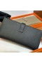 Bearn 208 Long Wallet Epsom Ck89 Black Silver Hardware Full Handmade Phw