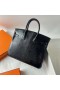 Bags Brikin Lizard Ck89 Black Gold Hardware 25cm Full Handmade Ghw