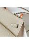 Kelly Desordre Epsom Ck10 Creamy White Silver Hardware 20cm Full Handmade Phw