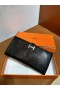 Bearn H Wallet Lizard Ck89 Black Silver Hardware Full Handmade Phw