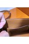 Hermesnap Wallet Epsom Ck37 Golden Brown Silver Hardware 18cm Full Handmade Phw