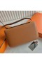 Bags Constance elan Epsom Ck37 Golden Brown Silver Hardware 23cm Full Handmade Phw