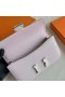 Bags Constance elan Epsom 09 Light Purple Pink Silver Hardware 23cm Full Handmade Phw