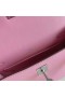 Mini Kelly Pochette Swift 5P sakura pink Silver Hardware 22cm Full Handmade Phw