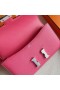 Constance Elan Epsom 8W New lipstick pink Silver Hardware 23cm Full Handmade Phw