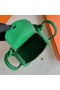 Bags Mini Lindy Clemence 1K Bamboo green Gold Hardware 19cm Full Handmade Ghw