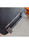 Geta Chever Ck89 Black Silver Hardware 20cm Full Handmade Phw
