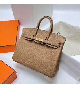 Birkin Togo 0M Deep khaki Gold Hardware Ghw 25cm Full Handmade