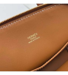 Mini Bolide Evercolor Ck37 Golden Brown Gold Hardware Ghw 19cm Full Handmade