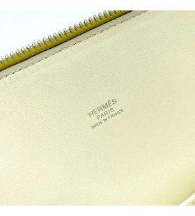 Bolide Epsom color matching I2 Creamy White Silver Hardware Phw 25cm Full Handmade