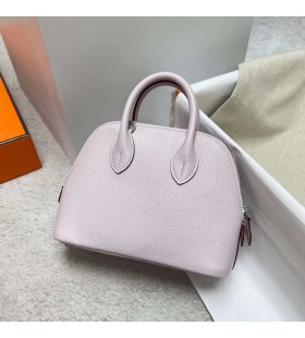 Bolide Chevre 09 Purple pink Silver Hardware Phw 19cm Full Handmade