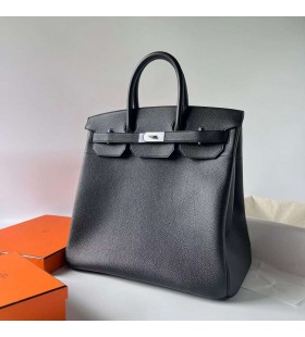 Hac Togo Ck89 Black Silver Hardware Phw 40cm Full Handmade