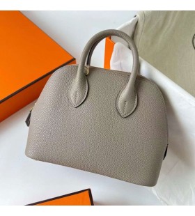 Mini Bolide Evercolor M8 Gris Asphalte Gold Hardware Ghw 19cm Full Handmade