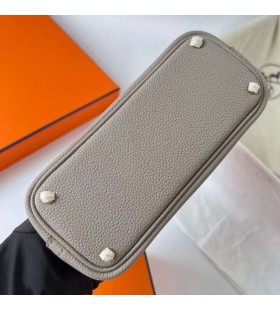 Mini Bolide Evercolor M8 Gris Asphalte Gold Hardware Ghw 19cm Full Handmade