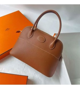 Bolide Swift Ck37 Golden Brown Gold Hardware 27cm Full Handmade Ghw