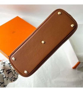 Bolide Swift Ck37 Golden Brown Gold Hardware 27cm Full Handmade Ghw