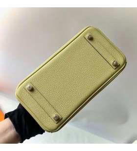 Birkin Togo 1Z Light Yellow Gold Hardware 25cm Full Handmade Ghw