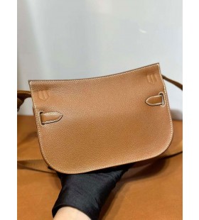Mini Jypsiere Evercolor Ck37 Golden Brown Gold Hardware 23cm Full Handmade Ghw