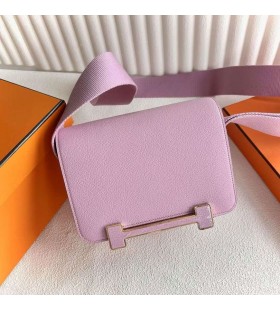 Geta Chever X9 mallow purple Gold Hardware 20cm Full Handmade Ghw