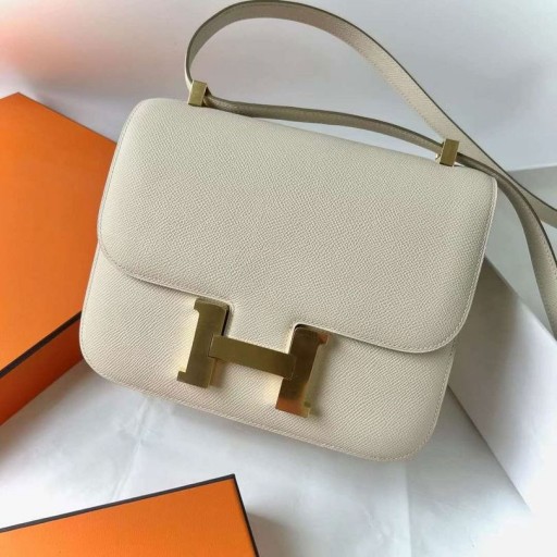 Constança Epsom Ck10 Cremoso Ouro Branco Hardware 24cm Completo feito a mão Ghw