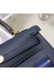 Kelly Colormatic Swift 2z azul da Meia-noite Hardware de Ouro Ghw 25cm Completo feito a mão