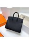 Birkin Madame Sellier Ck89 Ouro Preto Hardware Ghw 25cm Completo feito a mão