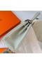 Kelly Togo 0W Cristal cinza Hardware de Ouro Ghw 25cm Completo feito a mão