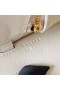 Kelly Epsom I2 Arroz Branco Ouro de Hardware Ghw 25cm Completo feito a mão
