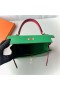 Kelly Epsom 1L Verde Brilhante & 0D Rosa cor-de-Rosa de Ouro Hardware 25cm Completo feito a mão Ghw