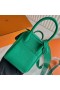 Mini Lindy Clemence 6W verde Menta Hardware de Ouro 19cm Completo feito a mão Ghw