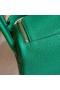 Mini Lindy Clemence 6W verde Menta Hardware de Ouro 19cm Completo feito a mão Ghw