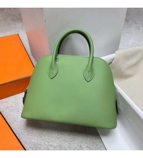 Bolide Epsom i3 Abacate verde Prata Hardware Phw 25cm Completo feito a m&Atilde;&pound;o