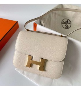 Constança Epsom Ck10 Cremoso Ouro Branco Hardware Ghw 18cm Completo feito a mão