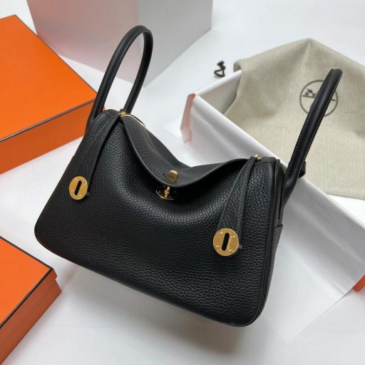 Lindy Clemence Ck89 Fekete Arany Hardver Ghw 26cm, Teljes Kézzel készített