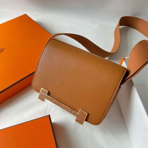 Geta Chever Ck37 Arany Barna Arany Hardver 20cm Teljes mértékben Kézzel készített Ghw